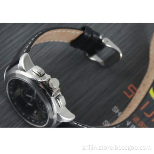 Hot-selling classical men's stainless steel watch with Japanese quartz movement, OEM is welcome
